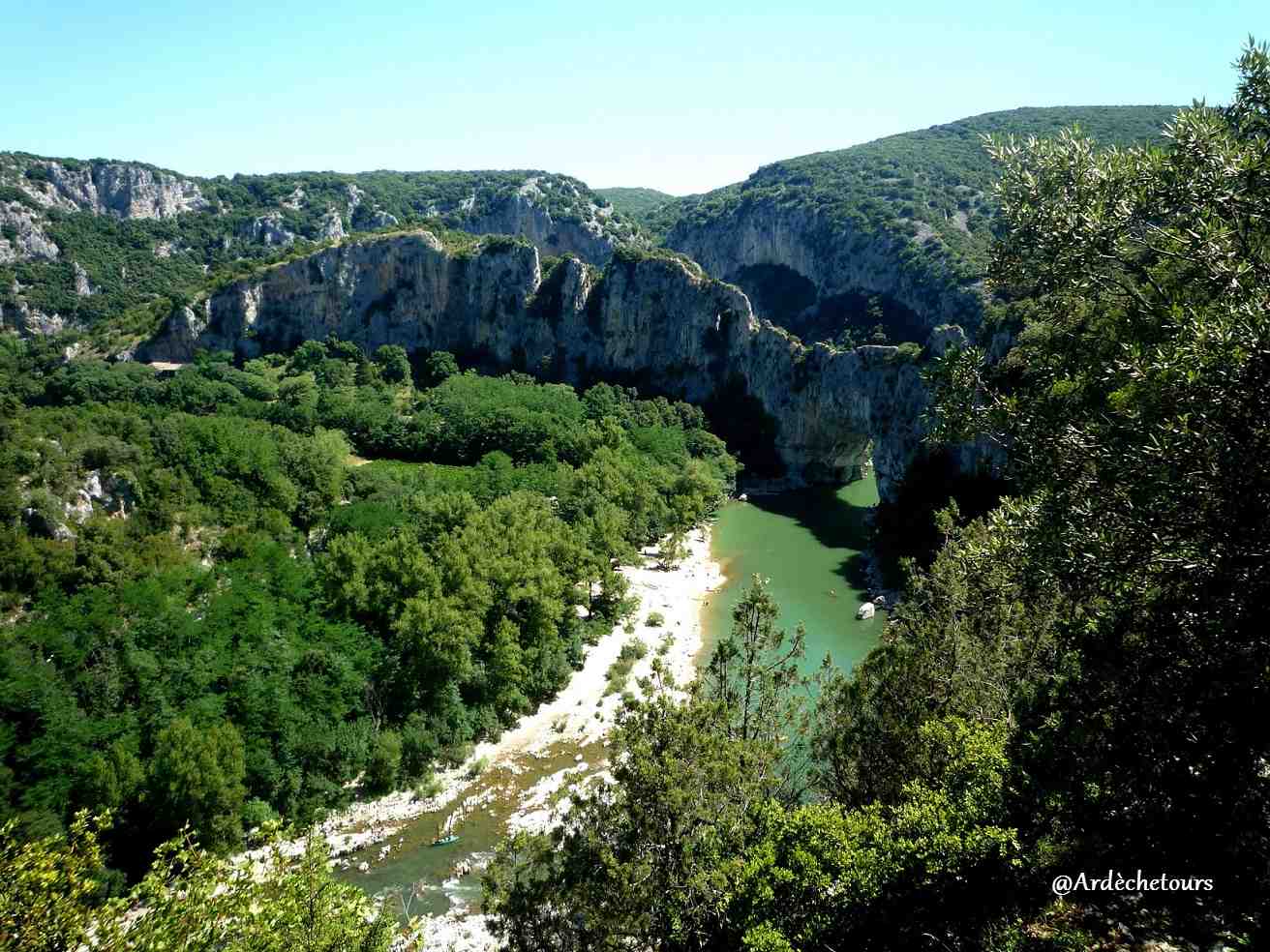 Où est la vallée de l'Ardèche?
