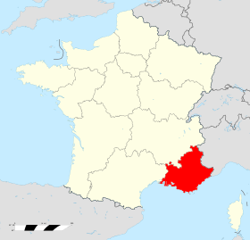 Où est Provence-Alpes-Côte d'Azur?