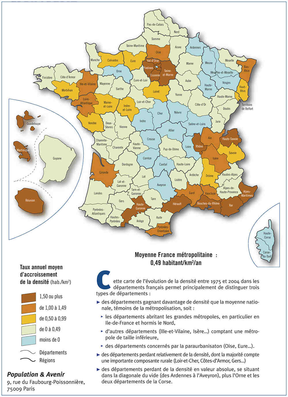 Quels sont les départements les plus peuplés de France?